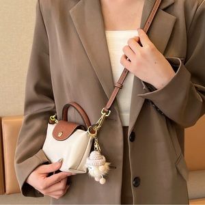 Longchamp Cosmetic ‘Paper’ Pouch with Straps